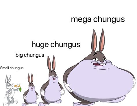 The Chungus Scale | Ironic Big Chungus Memes | Know Your Meme