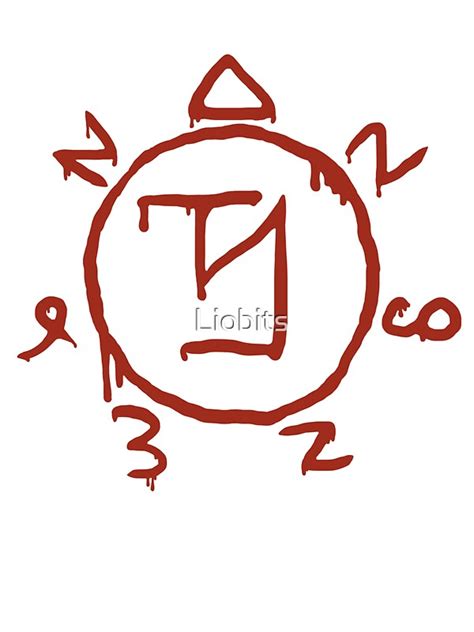 "Angel Banishing Sigil" Stickers by Liobits | Redbubble