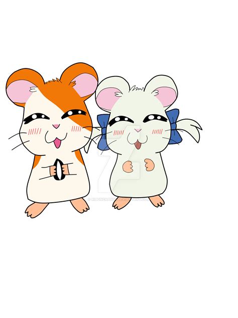 Hamtaro and Bijou by Ribonchan59 on DeviantArt