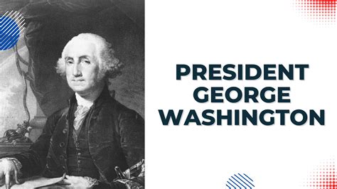 President George Washington - Constitution of the United States