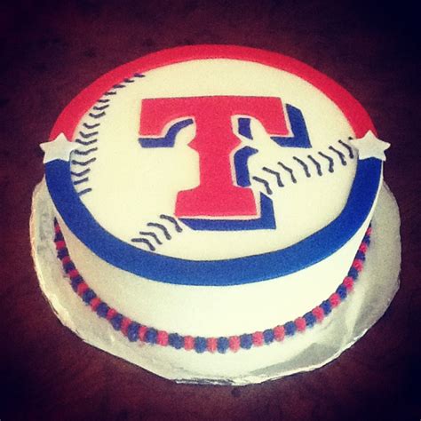 Texas Rangers Cake - CakeCentral.com