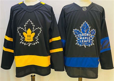 Toronto Maple Leafs x drew house Blank Black Adidas Jersey