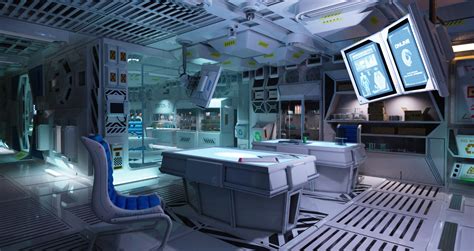 ArtStation - Sci-fi Lab / Research Facility Environment Kitbash