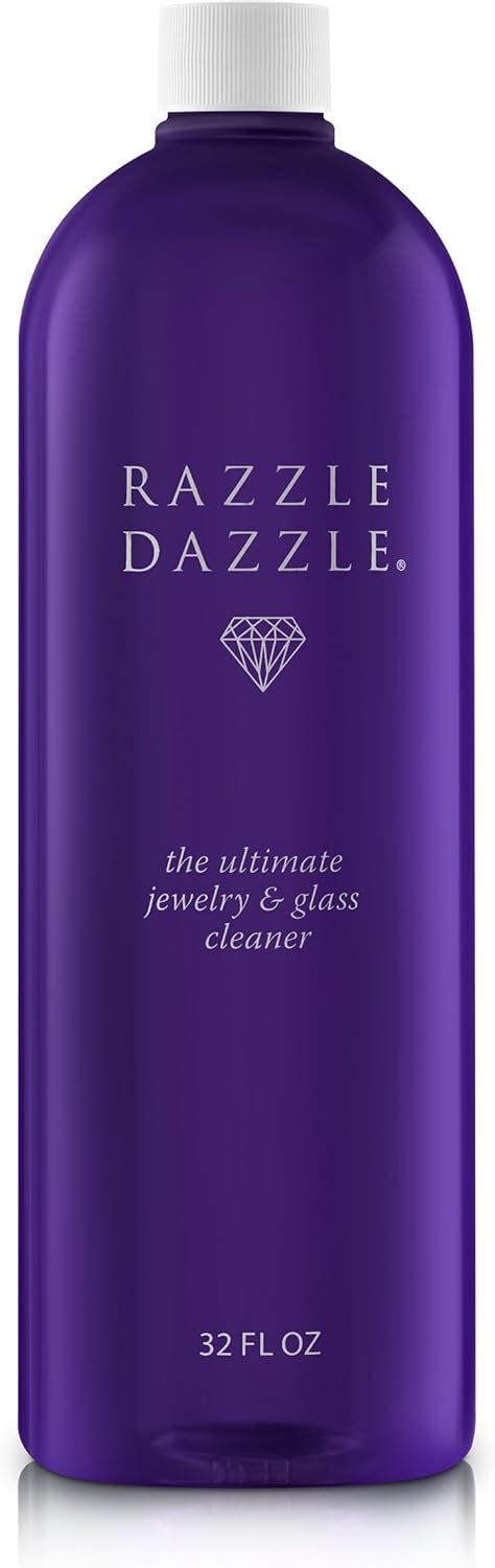 Amazon.com: Razzle Dazzle Jewelry, Watch & Glass Cleaner Refill Bottle, 32 oz.: Health ...