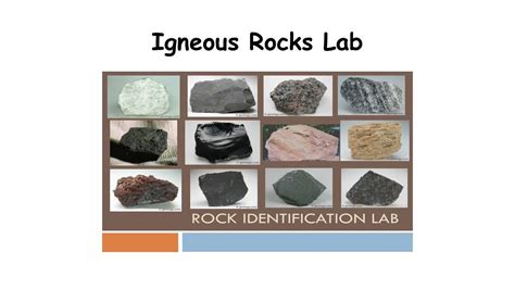 Solved Igneous Rocks Lab ROCK IDENTIFICATION LAB Igneous | Chegg.com