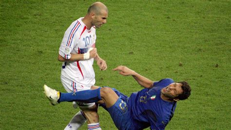 Zinedine Zidane Marco Materazzi France Italy World Cup final 2006 - Goal.com