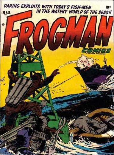 Frogman Comics 9 A, Mar 1953 Comic Book by Hillman