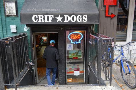 Crif Dogs in NYC New York |Johor Kaki Travels for Food