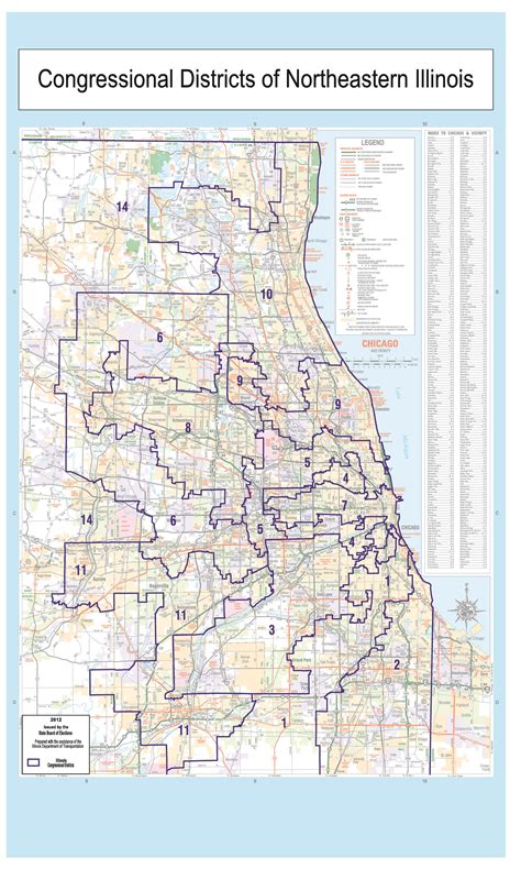 State redistricting information for Illinois