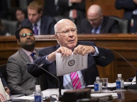 Report: Sen. Patrick Leahy Expected to Preside over 2nd Trump Impeachment Trial