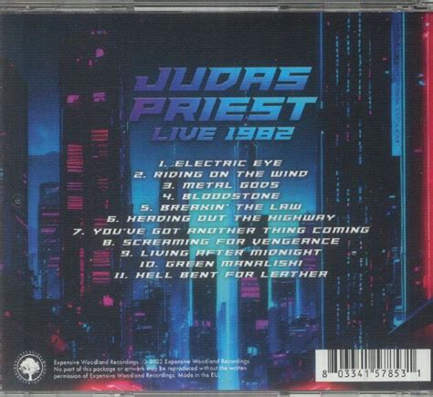 JUDAS PRIEST - Live 1982 CD at Juno Records.