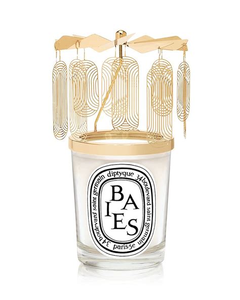 DIPTYQUE Baies (Berries) Scented Candle & Carousel Gift Set, 6.7 oz. - Limited Edition ...