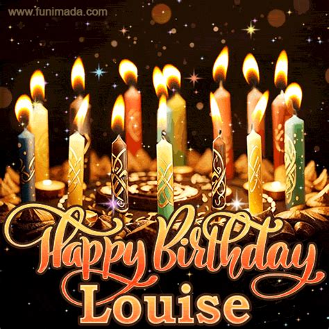 Happy Birthday Louise GIFs - Download on Funimada.com