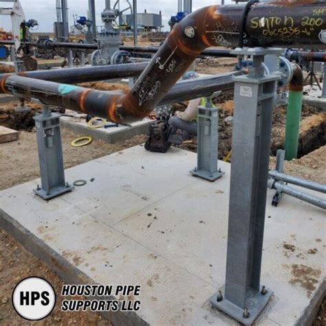 Installation of Adjustable Pipe Supports | Houston Pipe Supports