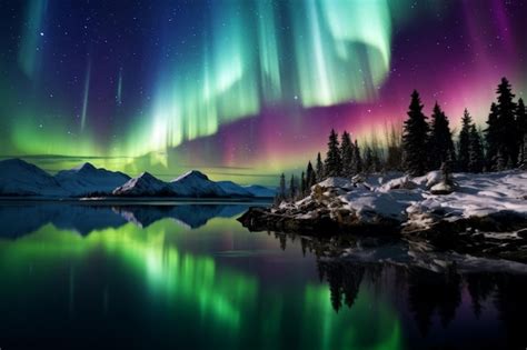 Premium Photo | An aurora is a natural phenomenon observed in polar ...