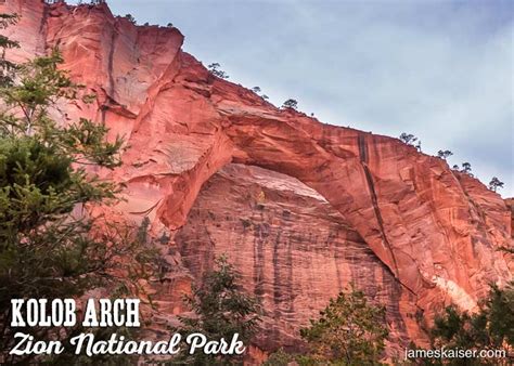 Kolob Arch, Zion National Park, Utah • James Kaiser