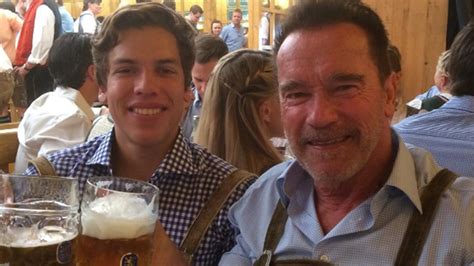 Arnold Schwarzenegger shares photo with son Joseph Baena