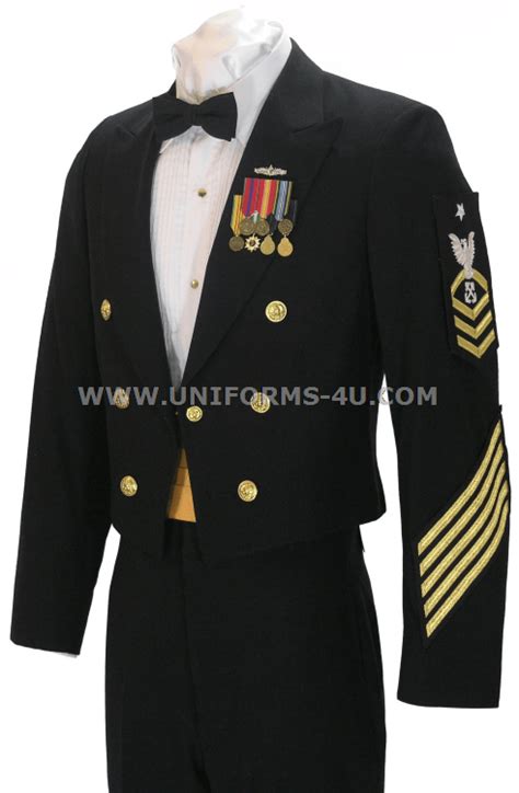 U.S. NAVY MALE CPO / ENLISTED DINNER DRESS BLUE JACKET UNIFORM