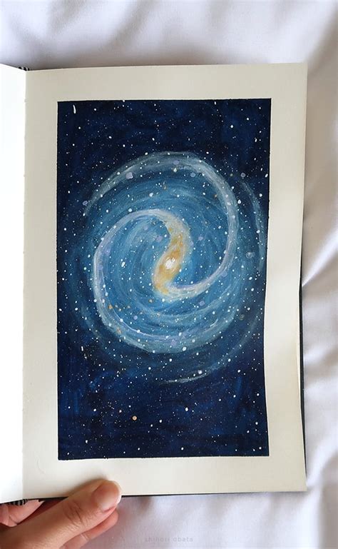 15 Easy Outer Space & Galaxy Painting Ideas