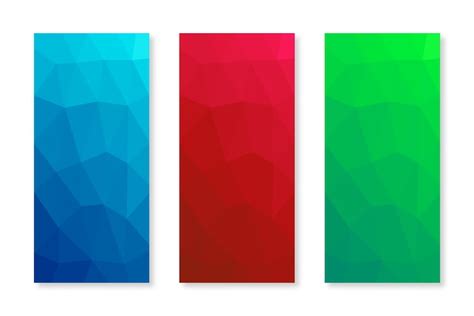 Free Vector | Mobile Low Poly Backgrounds 1