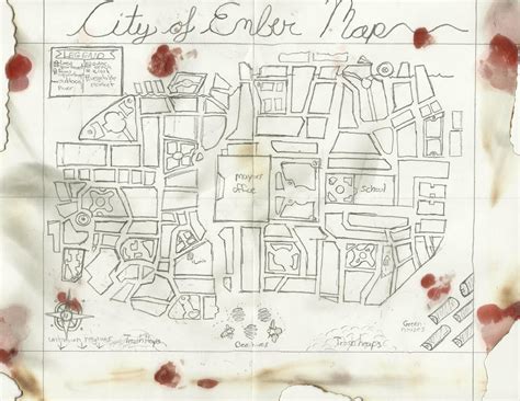 City of Ember Map by Quozex on DeviantArt