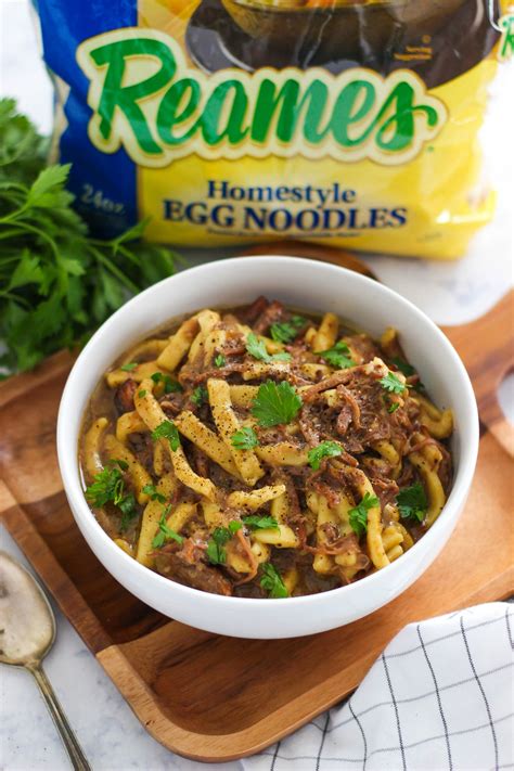 reames egg noodles slow cooker