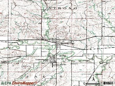 Strong City, Kansas (KS 66869) profile: population, maps, real estate, averages, homes ...