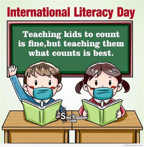 International Literacy Day Quote For Teacher - SmitCreation.com