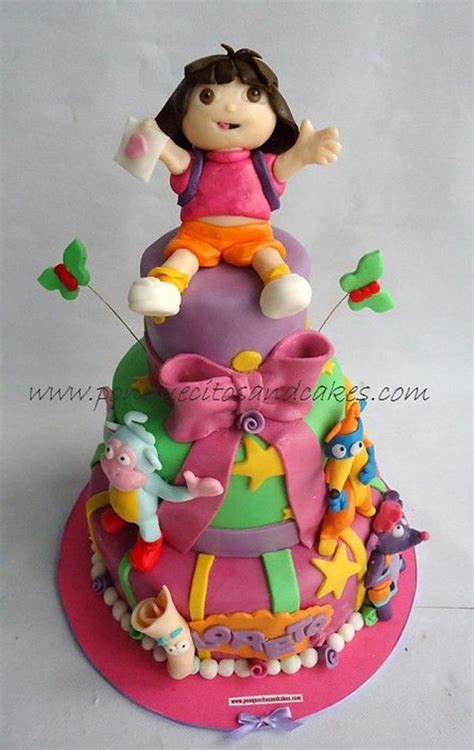 Dora Cake - Decorated Cake by Marielly Parra - CakesDecor