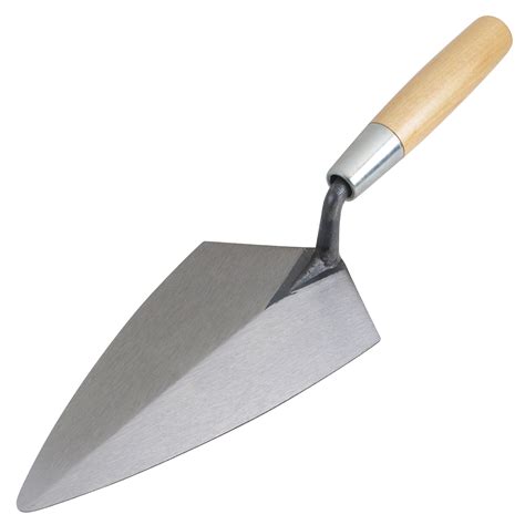 Kraft Tool Co- 12" Philadelphia Brick Trowel with Wood Handle