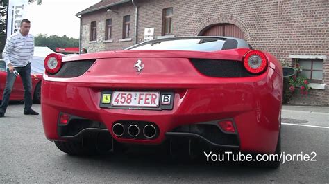 Ferrari 458 Italia Sound!! Lovely downshifts! - 1080p HD - YouTube