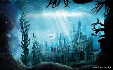 YS the lost underwater city by laura-csajagi on deviantART | Fantasy art landscapes, Underwater ...