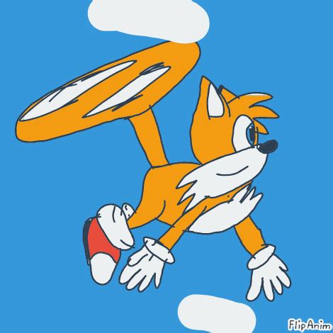 tails flying by Chelsea #gif #anim #animation #flipanim #flipbook # ...