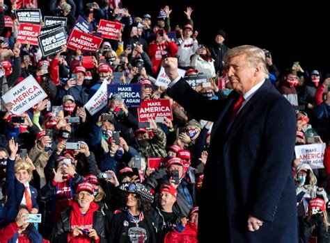 Trump holds rally in Pennsylvania instead of final debate prep ahead of showdown with Biden ...