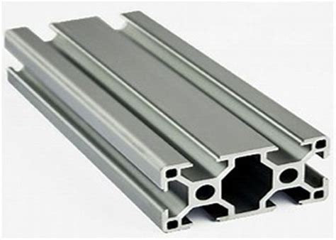 Construction Stock Aluminum Extrusion Profiles , 6005a Extruded Aluminium Channel