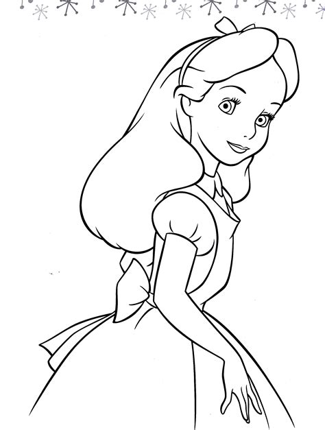 Walt Disney Coloring Pages - Alice - Walt Disney Characters Photo ...