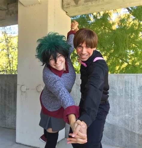 Genderbent Villain Deku x Uraraka cosplay: My Hero Academia | Cosplay Amino