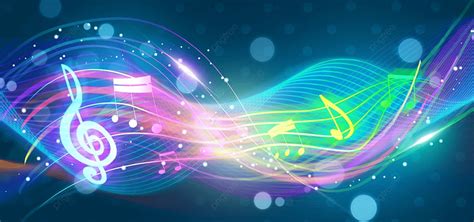 Color Light Effect Music Symbol Background, Wallpaper, Color, Colorful Background Image And ...