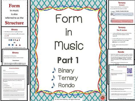 Musical Forms Are Described by Using