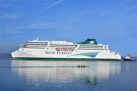 [Quick News] Irish Ferries’ W.B. Yeats Leaving Shipyard - niferry.co.uk