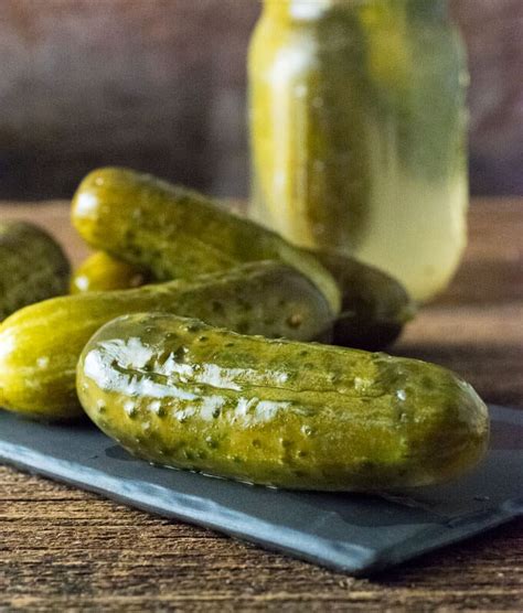 Half Sour Pickles - Fox Valley Foodie