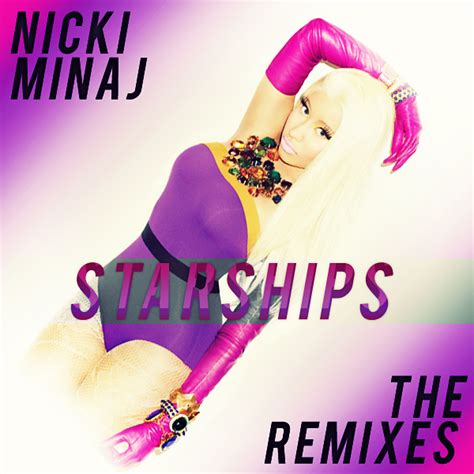 Nicki Minaj - Starships (The Remixes) CD Cover by GaGanthony on DeviantArt