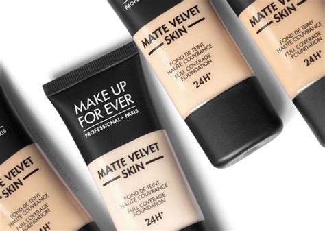 Crystal Candy Makeup Blog - Review and Swatches: Make Up For Ever Matte Velvet Skin Foundation