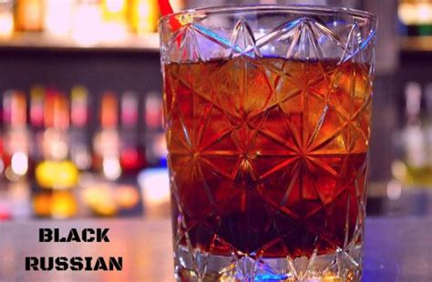 Black Russian Cocktail Recipe – Wicki Wacki Woo