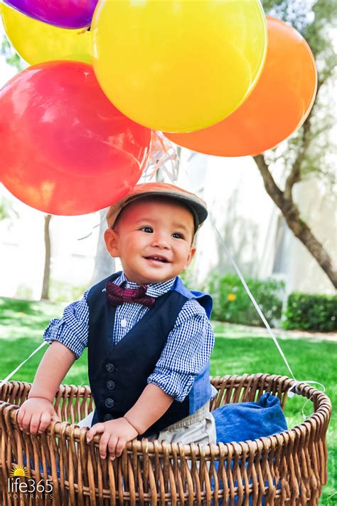 Toddler photoshoot with amazing props and cute outfit! #Summer #Hotairballon #Happy #Love #Nikon ...