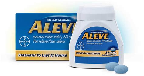 Aleve uses, aleve dosage, aleve ingredients and Aleve side effects