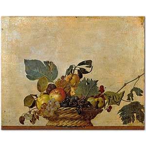 Basket of Fruit by Caravaggio | Kalligone