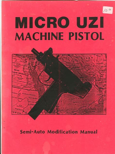 Micro UZI Machine Pistol Sem-Auto Modification Manual PDF | PDF