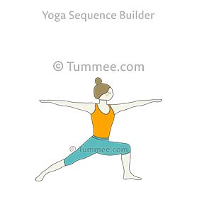 Poses For Pictures Yoga Sequence With Warrior Pose Ii | Tummee - Teacher Yoga Sequences