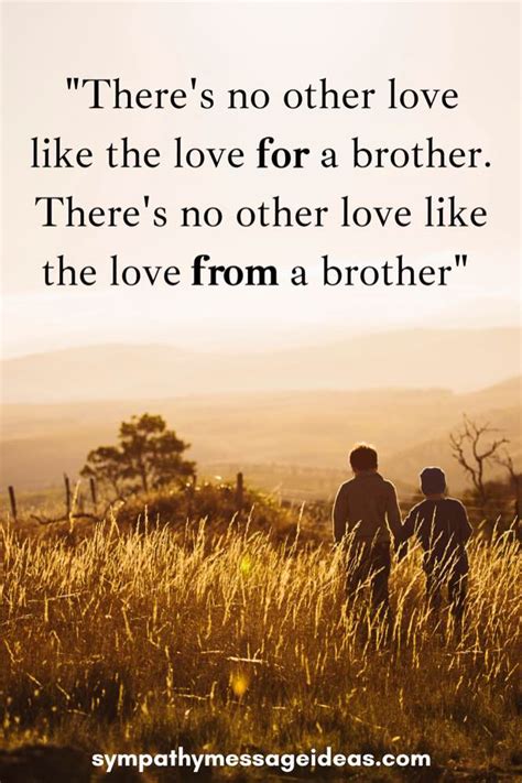 44 Loss of Brother Quotes and Sympathy Messages - Sympathy Card Messages